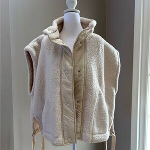Free People Scoop It Out Fleece Vest
